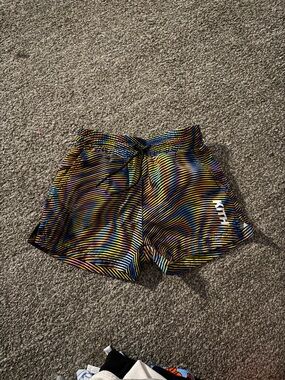 Kith Multicolor Swirl Kids Shorts